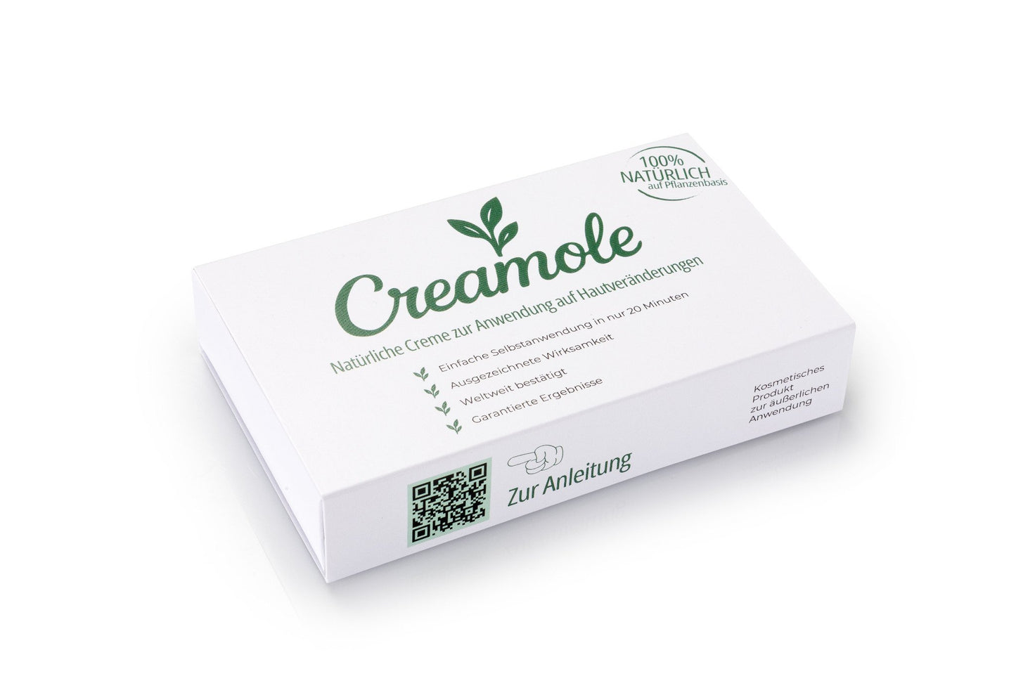 Creamole – Natürliche Creme zur ästhetischen Behandlung von Muttermalen, Leberflecken & Co.