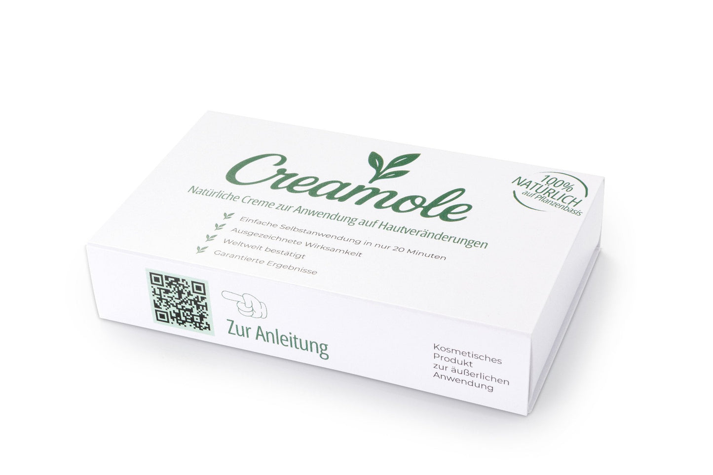 Creamole – Natürliche Creme zur ästhetischen Behandlung von Muttermalen, Leberflecken & Co.